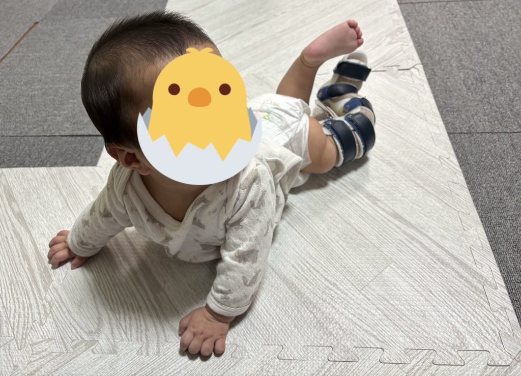 うつぶせ体制になることが多くなった