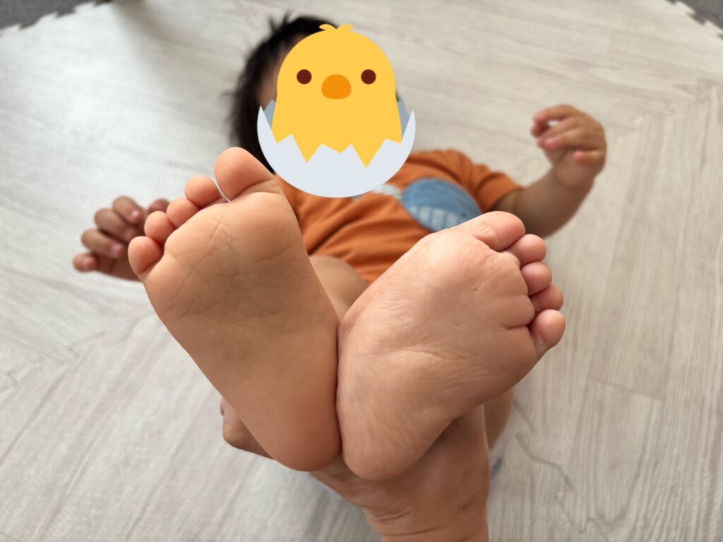 左右比較（足裏）