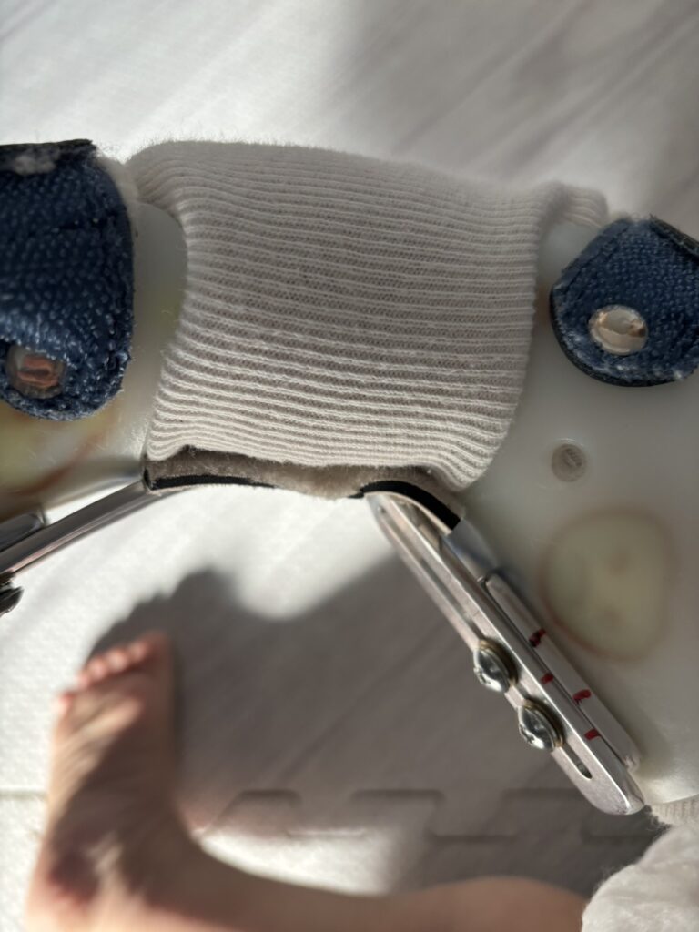 装具にクッション2